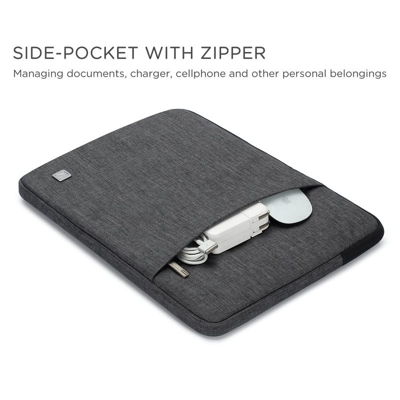 NIDOO 10 Inch Tablet Sleeve Laptop Sleeve Case Cover Portable Pouch Bag for 11" iPad Pro M4 M2/ 11" iPad Air 2024/10.2" iPad 7 8 9 10/10.9" iPad Air 5th Gen/ 10.5" Surface Go 3 2/11" Samsung Galaxy - Image 2